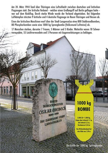 Produktbild: Bombenangriff auf Langensalza und der Luftkrieg &uuml;ber Th&uuml;ringen am 24. M&auml;rz 1944