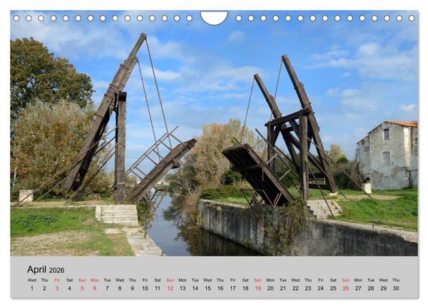 Produktbild: Historic Bridges of Provence (Wall Calendar 2026 DIN A4 landscape), CALVENDO 12 Month Wall Calendar