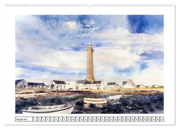 Produktbild: Highlights der Bretagne (Wandkalender 2027 DIN A2 quer), CALVENDO Monatskalender
