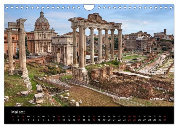 Produktbild: Rom (Wandkalender 2026 DIN A4 quer), CALVENDO Monatskalender