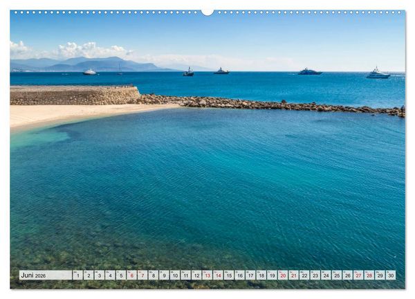 Produktbild: ANTIBES Idyllische Impressionen (Wandkalender 2026 DIN A2 quer), CALVENDO Monatskalender