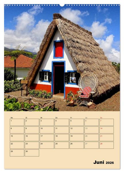 Produktbild: Abenteuer Madeira (Wandkalender 2026 DIN A2 hoch), CALVENDO Monatskalender