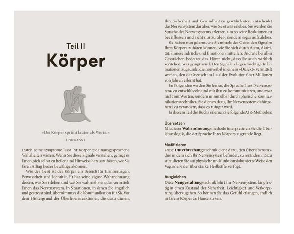 Produktbild: Die geheime Sprache unseres K&ouml;rpers