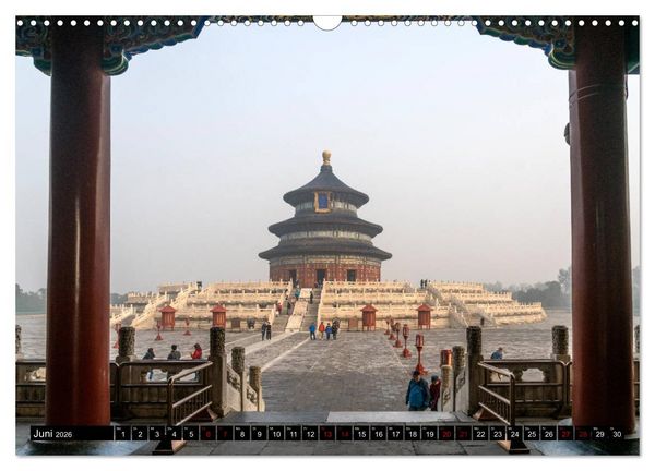 Produktbild: Peking - China (Wandkalender 2026 DIN A3 quer), CALVENDO Monatskalender