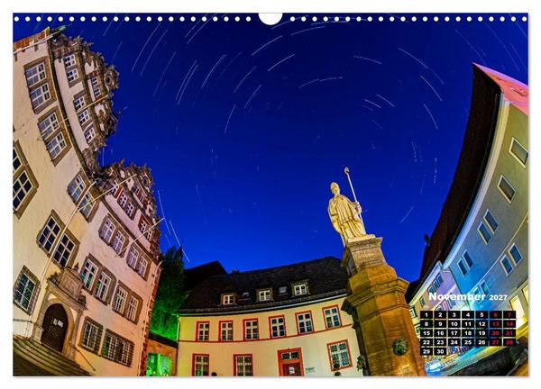 Produktbild: Sternspuren &uuml;ber Bad Hersfeld (Wandkalender 2027 DIN A3 quer), CALVENDO Monatskalender