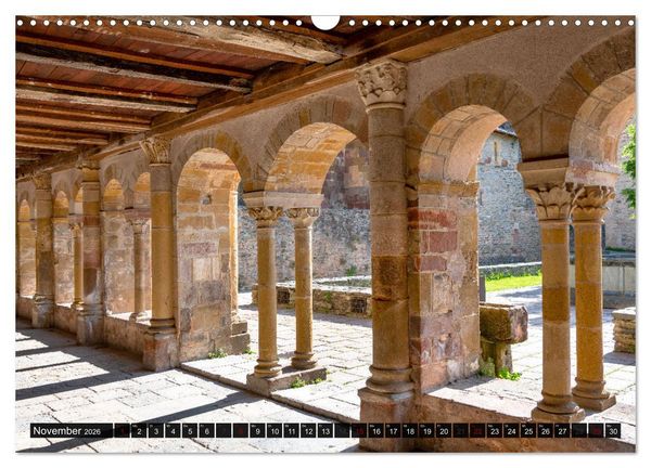 Produktbild: Conques ist eine wichtige Station am franz&ouml;sischen Jakobsweg (Wandkalender 2026 DIN A3 quer), CALVENDO Monatskalender