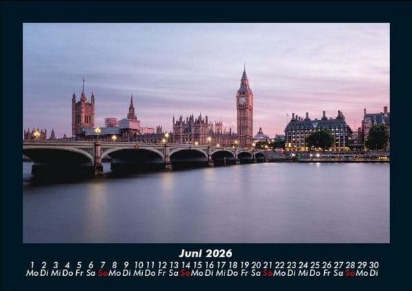 Produktbild: London - Impressionen 2026 Fotokalender DIN A5