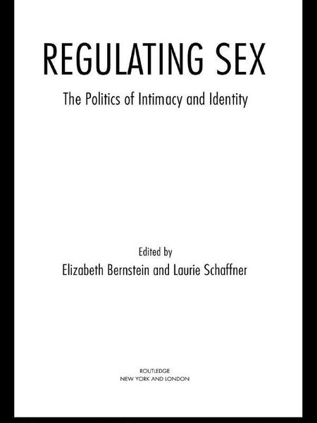 Produktbild: Regulating Sex