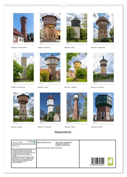 Produktbild: Wassert&uuml;rme (hochwertiger Premium Wandkalender 2026 DIN A2 hoch), Kunstdruck in Hochglanz