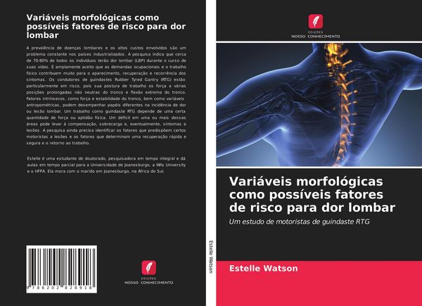 Produktbild: Vari&aacute;veis morfol&oacute;gicas como poss&iacute;veis fatores de risco para dor lombar