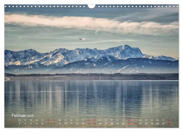 Produktbild: Impressionen vom Starnberger See (Wandkalender 2026 DIN A3 quer), CALVENDO Monatskalender