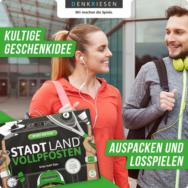 Produktbild: STADT LAND VOLLPFOSTEN&reg; - SPORT EDITION "Grips statt Gips."