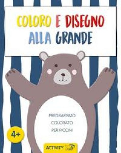 Produktbild: Coloro e disegno alla grande. Pregrafismo colorato per piccini