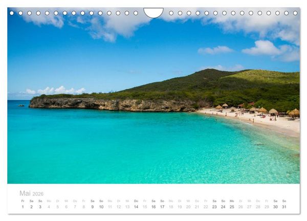 Produktbild: Trauminsel Cura&ccedil;ao (Wandkalender 2026 DIN A4 quer), CALVENDO Monatskalender