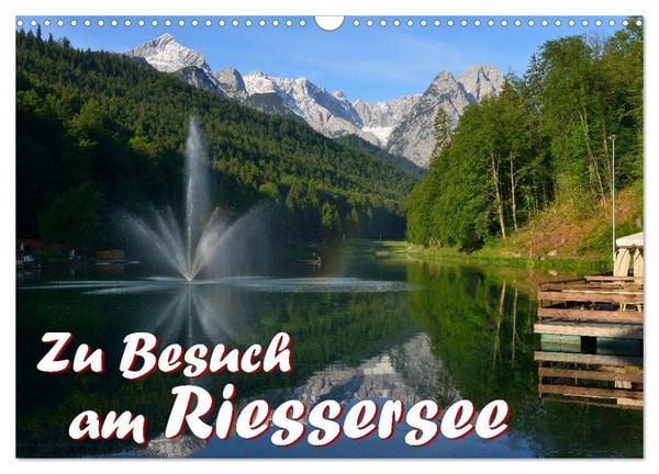 Produktbild: Zu Besuch am Riessersee (Wandkalender 2026 DIN A3 quer), CALVENDO Monatskalender