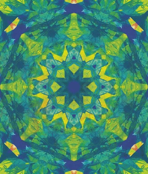 Produktbild: Malbuch Inside Out: Watercolor Mandala