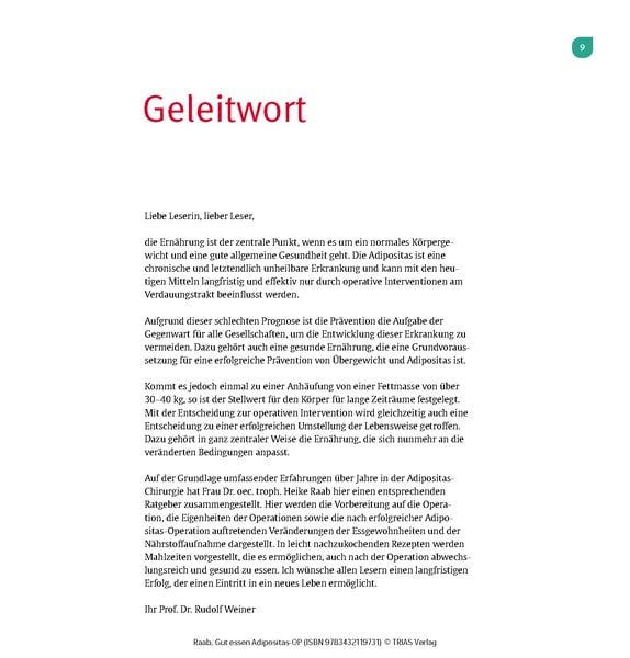 Produktbild: Gut essen Adipositas-OP