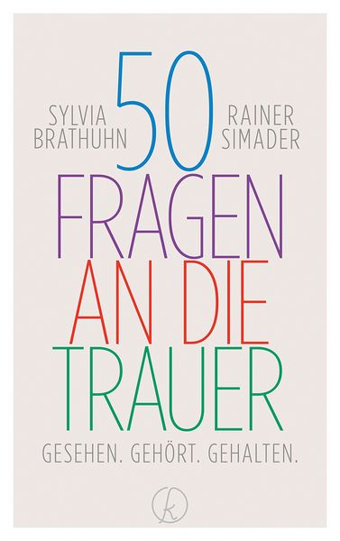 Produktbild: 50 Fragen an die Trauer