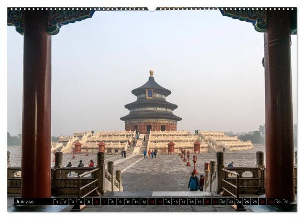 Produktbild: Peking - China (hochwertiger Premium Wandkalender 2026 DIN A2 quer), Kunstdruck in Hochglanz