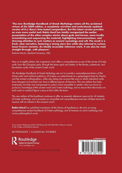 Produktbild: The Routledge Handbook of Greek Mythology