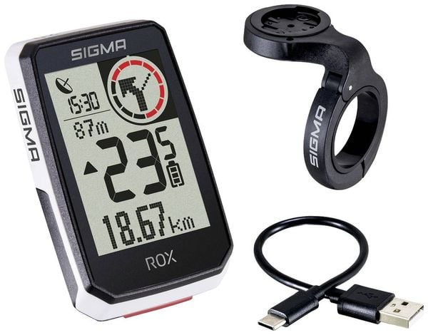 Sigma ROX 2.0 Fahrrad-Navi Fahrrad GPS, GLONASS, spritzwassergeschützt