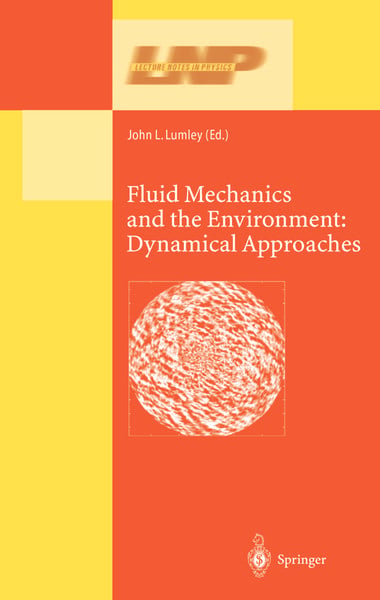 Produktbild: Fluid Mechanics and the Environment: Dynamical Approaches