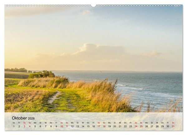 Produktbild: Schwedeneck Natur und Meer (Wandkalender 2026 DIN A2 quer), CALVENDO Monatskalender