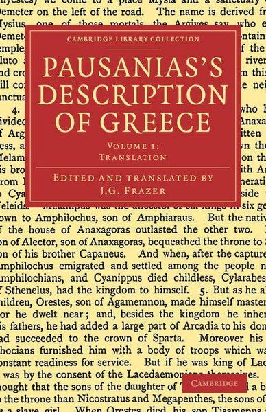 Produktbild: Pausanias's Description of Greece - Volume 1