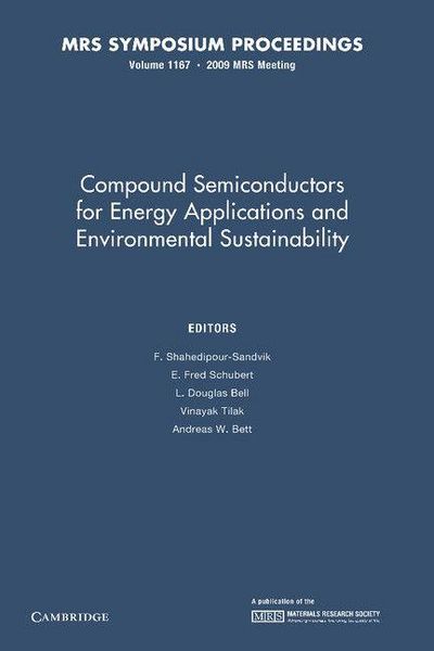 Produktbild: Compound Semiconductors for Energy Applications and Environmental Sustainability