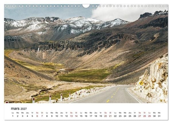 Produktbild: P&eacute;rou Les couleurs de la nature (Calendrier mural 2027 DIN A3 vertical), CALVENDO calendrier mensuel