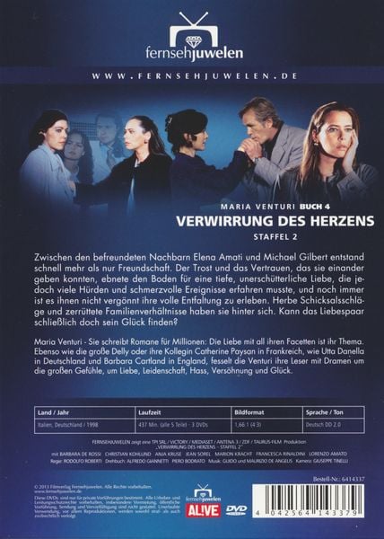 Produktbild: Verwirrung des Herzens - Staffel 2 [3DVDs]