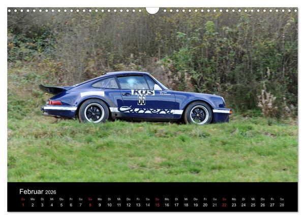 Produktbild: Bergrennen und Rallye im Porsche (Wandkalender 2026 DIN A3 quer), CALVENDO Monatskalender