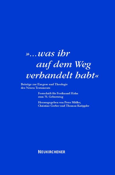 Produktbild: '... Was ihr auf dem Weg verhandelt habt'