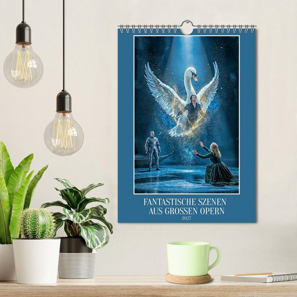 Produktbild: Fantastische Szenen aus gro&szlig;en Opern (Wandkalender 2027 DIN A4 hoch), CALVENDO Monatskalender