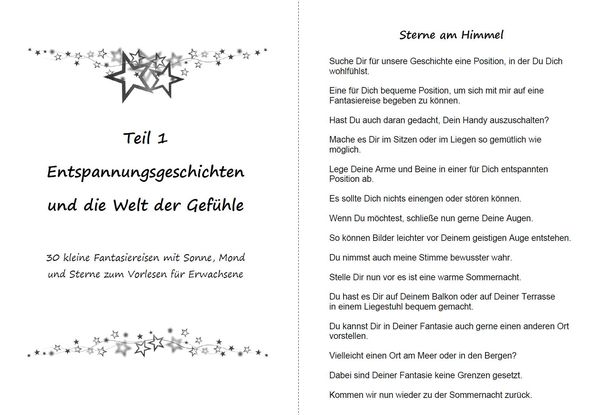 Produktbild: 60 Entspannungsgeschichten in die Welt der Gef&uuml;hle und zu den 6 Elementen