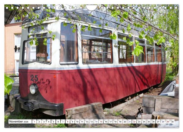 Produktbild: LOWA-Stra&szlig;enbahnen Naumburg-Gera-Sta&szlig;furt-Frankfurt/Oder (Wandkalender 2026 DIN A4 quer), CALVENDO Monatskalender