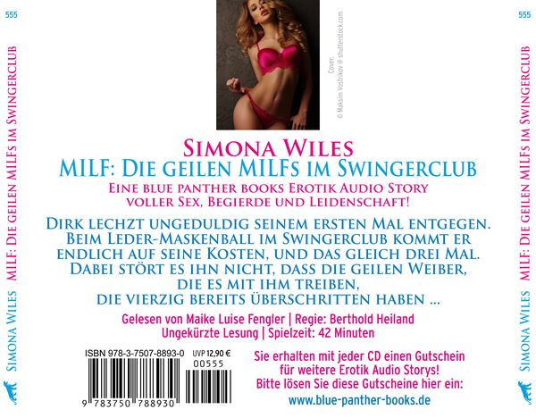 Produktbild: MILF: Die geilen MILFs im Swingerclub | Erotik Audio Story | Erotisches Hörbuch Audio-CD