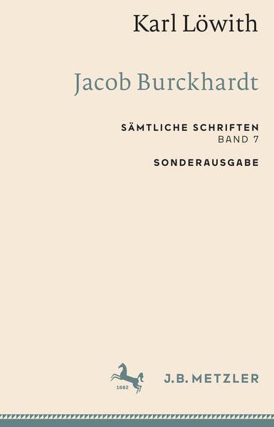 Produktbild: Karl L&ouml;with: Jacob Burckhardt