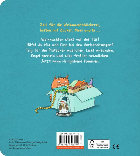 Produktbild: Weihnachten mit Mia und Finn