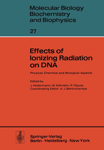 Produktbild: Effects of Ionizing Radiation on DNA