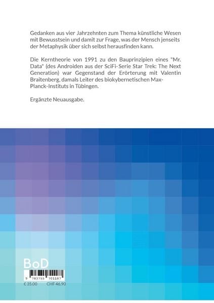 Produktbild: Mr. Data und das Braitenberg-Universum