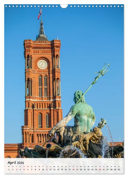 Produktbild: Berlin - Mitten drin! (Wandkalender 2026 DIN A3 hoch), CALVENDO Monatskalender