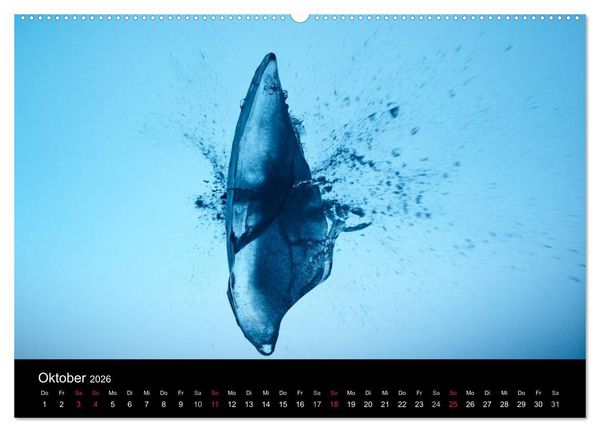 Produktbild: Ballistik Highspeed Fotos (Wandkalender 2026 DIN A2 quer), CALVENDO Monatskalender