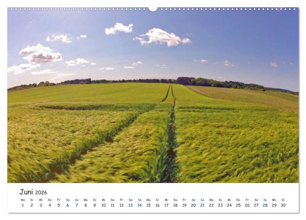 Produktbild: S&uuml;dost R&uuml;gen 2026 (hochwertiger Premium Wandkalender 2026 DIN A2 quer), Kunstdruck in Hochglanz