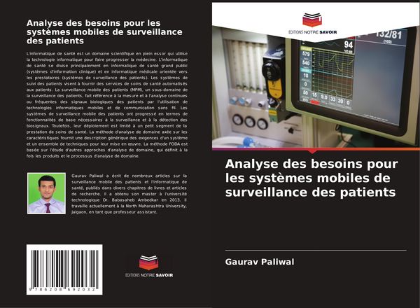 Produktbild: Analyse des besoins pour les syst&egrave;mes mobiles de surveillance des patients