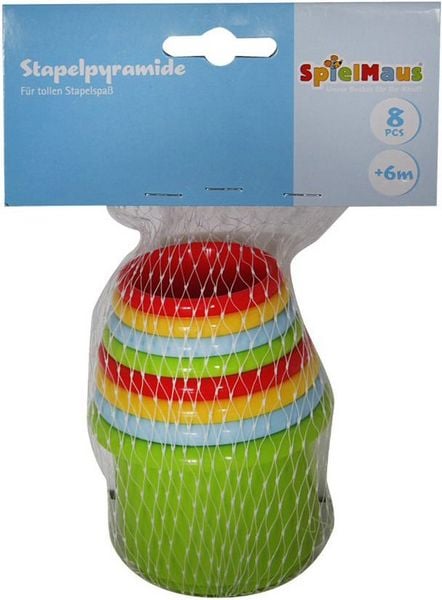 Produktbild: SpielMaus Baby Stapelbecher, 8-teilig