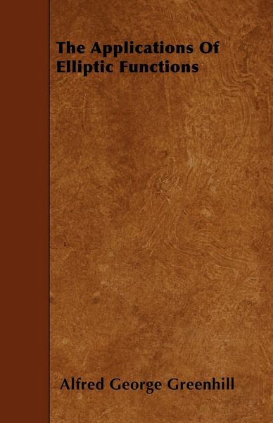 Produktbild: The Applications Of Elliptic Functions