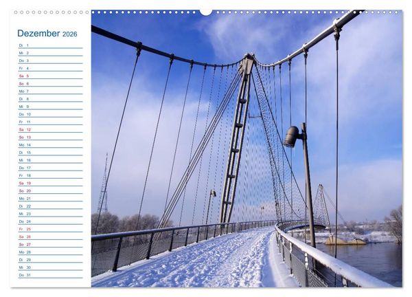Produktbild: Magdeburg und Umgebung 2026 (hochwertiger Premium Wandkalender 2026 DIN A2 quer), Kunstdruck in Hochglanz