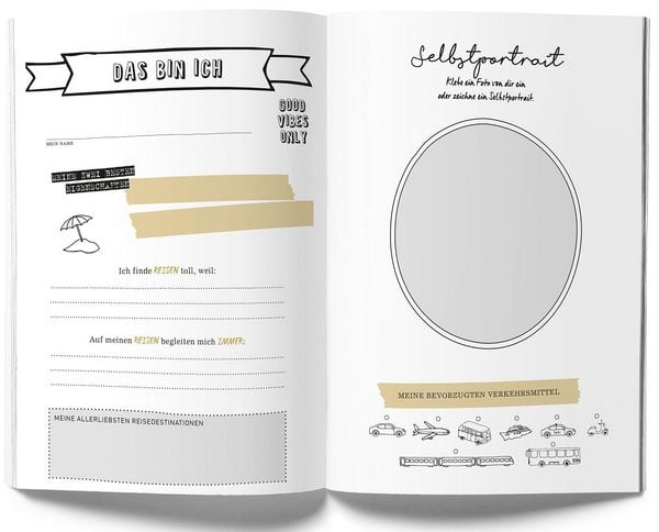 Produktbild: GuideMe Reisetagebuch Travel Memories „Meine Reisen“