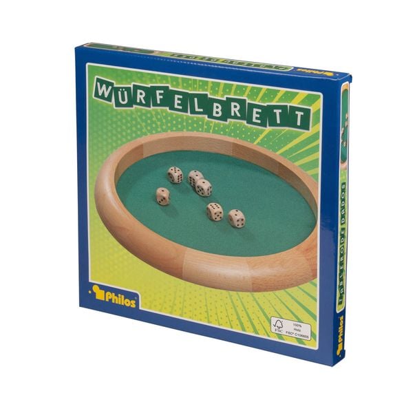 Produktbild: Philos 3131 - W&uuml;rfelbrett, gro&szlig; 30 cm